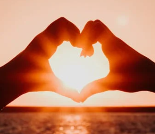 Heart shape with hands